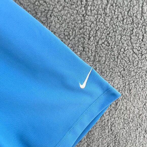 Nike Golf Dri-fit Polo Shirt Mens Large Blue - Picture 5 of 13
